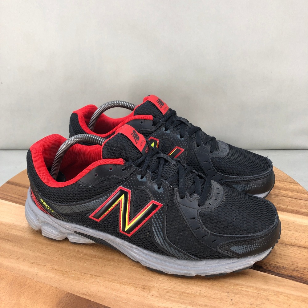 New Balance 450 v3 Running Shoes Lightweight Athletic Sneakers Black Red Mens 9